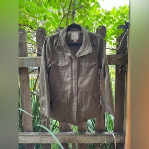 Khaki green anorak jacket from brand Joie - XS